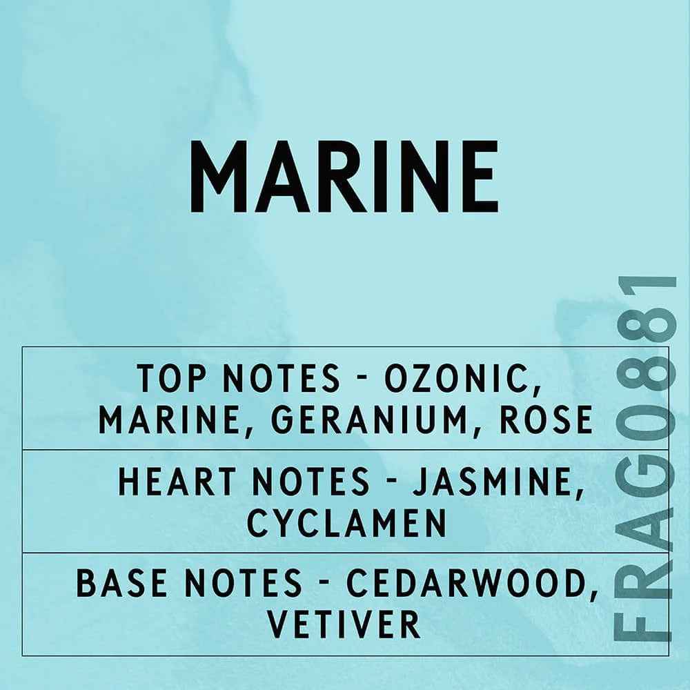 Marine Scented Candle - Experience Coastal Serenity at Home
