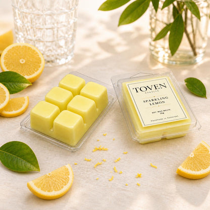 Sparkling Lemon Scented Soy Wax Melts