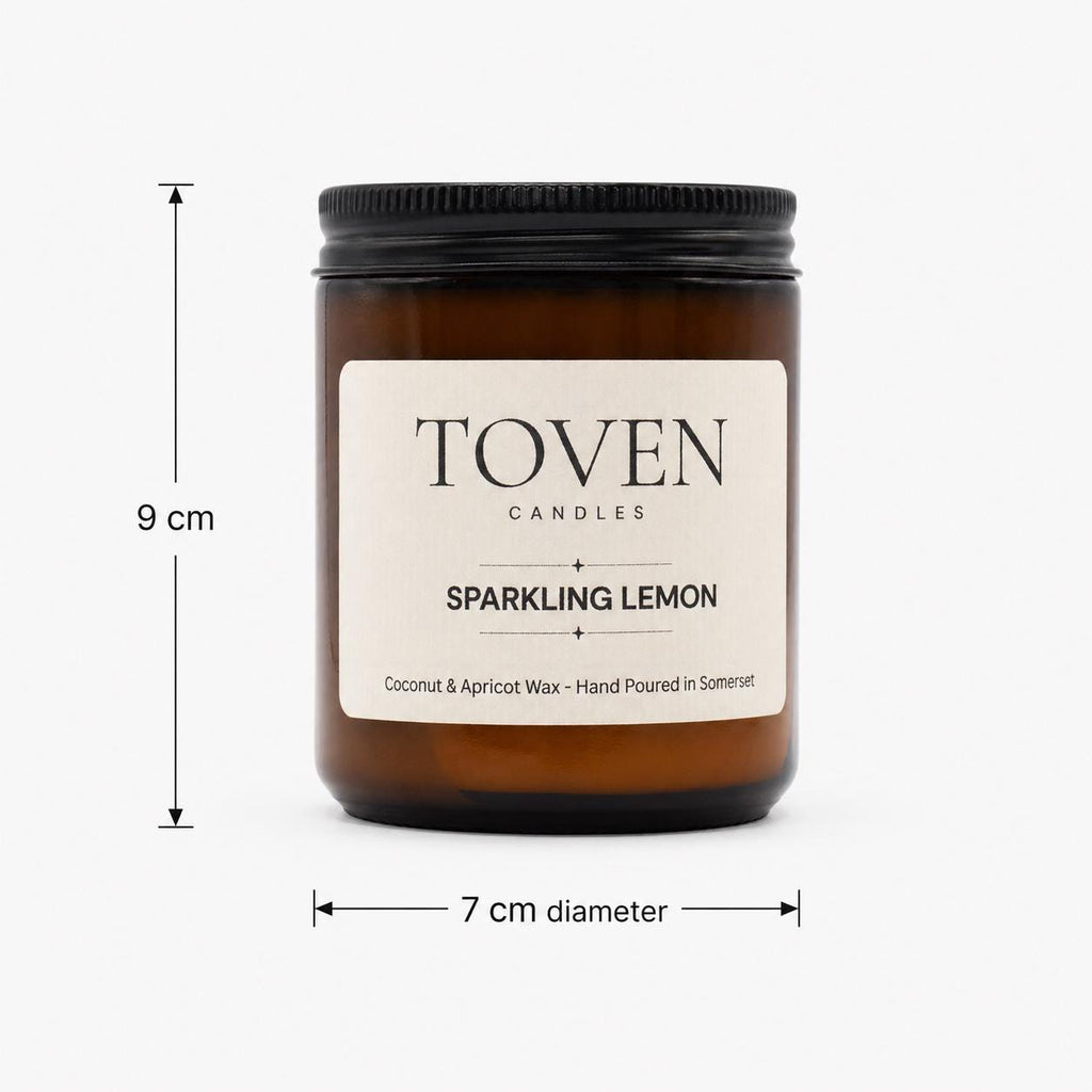 Sparkling Lemon Scented Candle
