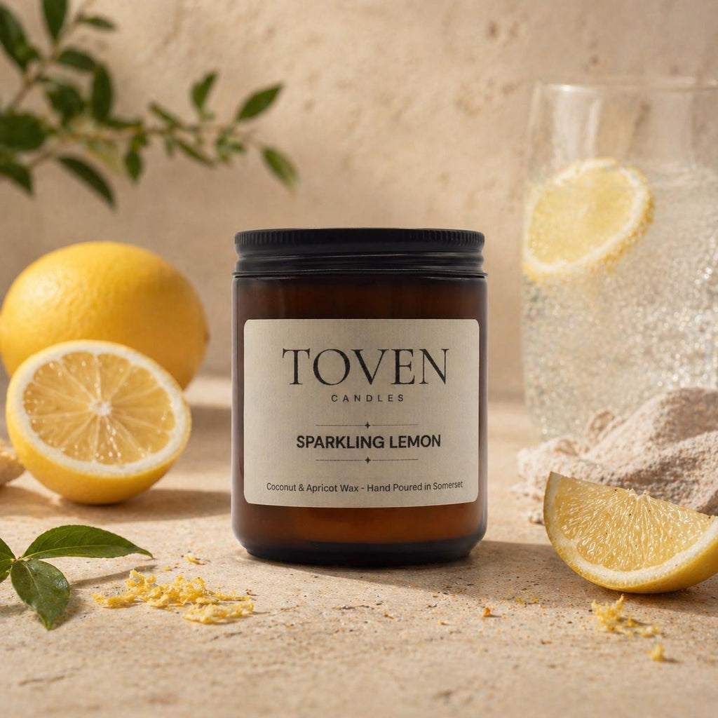 Sparkling Lemon Scented Candle