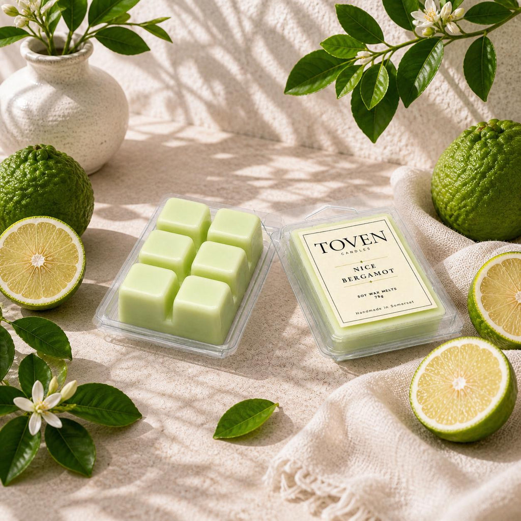 Bergamot Scented Soy Wax Melts