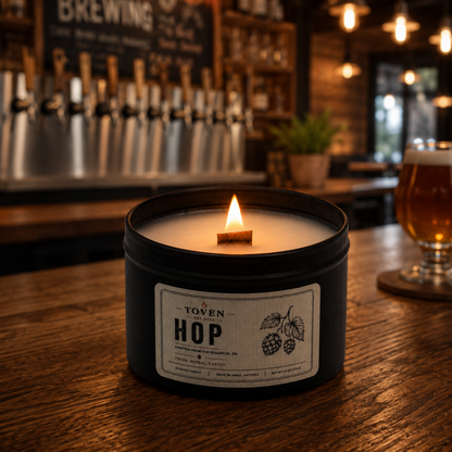 Hop Scented Candle