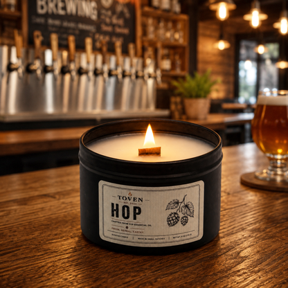 Hop Scented Candle
