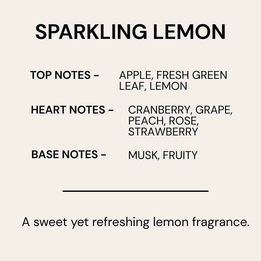 Sparkling Lemon Scented Candle